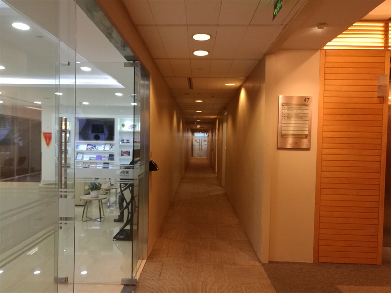 来福士广场商务楼出租-写字楼走道