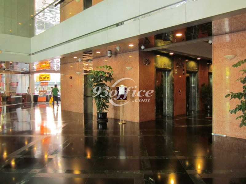 招商局大厦写字楼租金-办公楼大堂