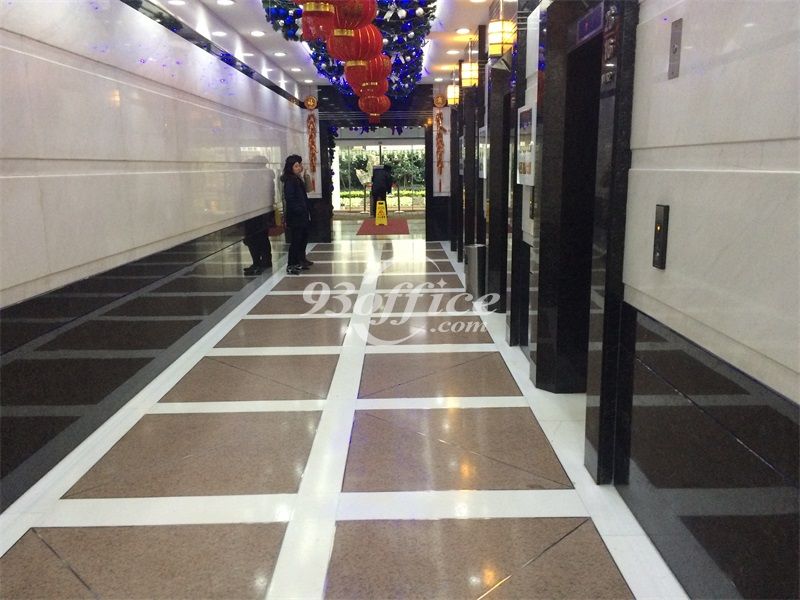 华鑫海欣大厦办公楼出租-写字楼大堂电梯