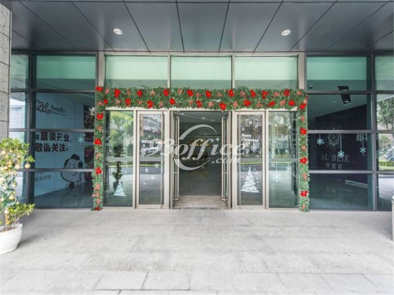 中山国际广场写字楼租赁-办公楼入口