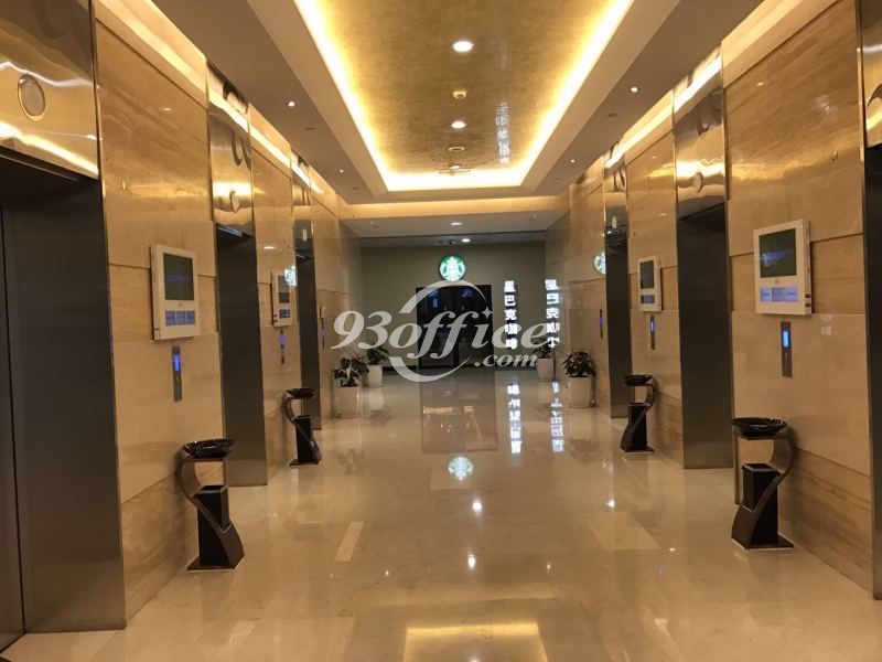 神州智慧天地办公楼出租-写字楼大堂电梯