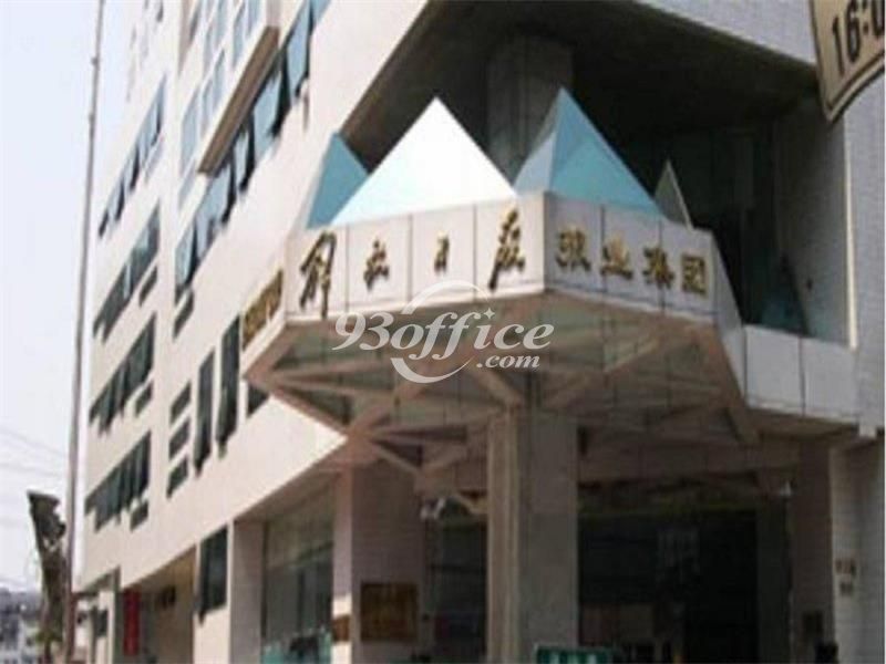 解放日报大厦写字楼租赁-办公楼入口