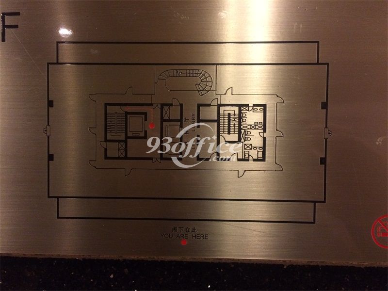 博银国际大厦办公楼租金-写字楼平面图