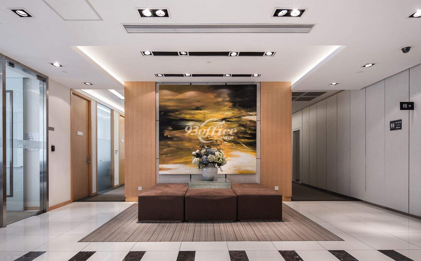 古北财富中心商务中心租金-大堂