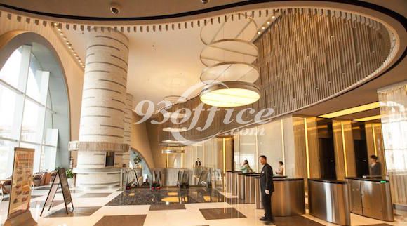 尚嘉中心写字楼租金-办公楼大堂