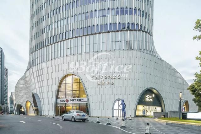 尚嘉中心写字楼租赁-办公楼入口