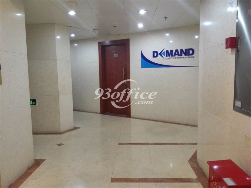 柳林大厦商务楼出租-写字楼走道