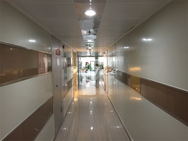 开开广场商务楼出租-写字楼走道