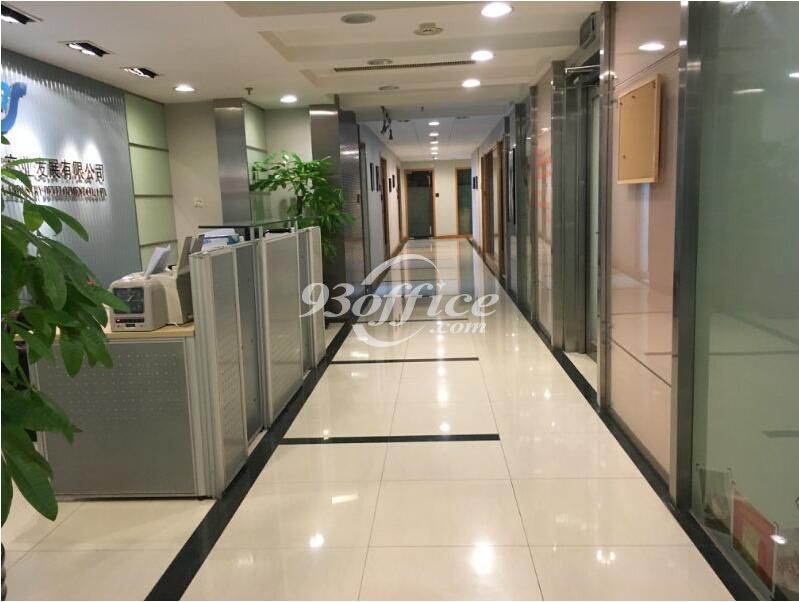 宝华国际广场商务楼出租-写字楼走道