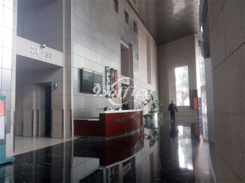 陆家嘴商务广场写字楼租金-办公楼大堂