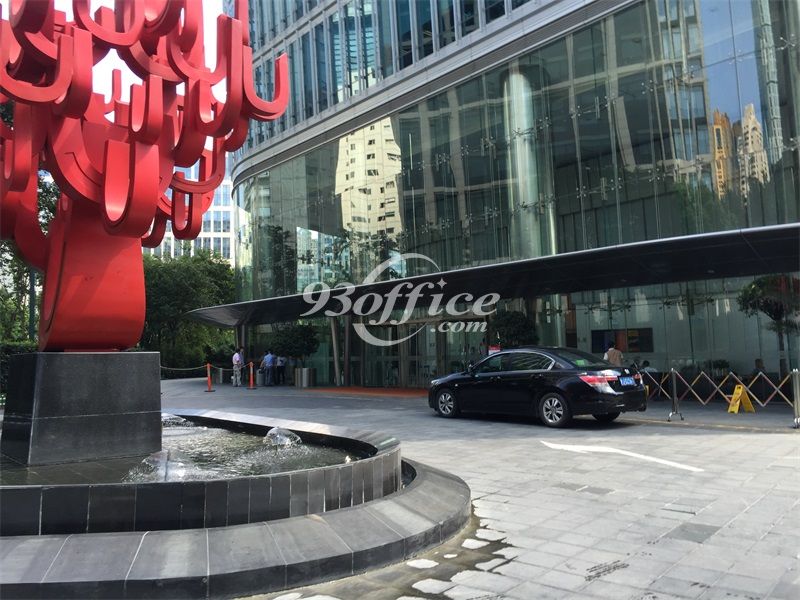 中建大厦写字楼租赁-办公楼入口