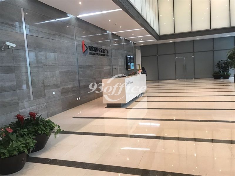 陆家嘴世纪金融广场写字楼租金-办公楼大堂