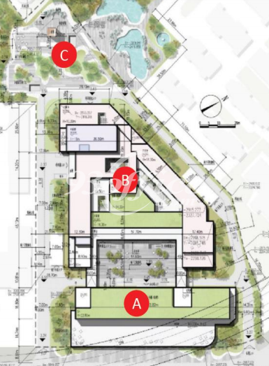 衡山路8号创意园区出租-平面图