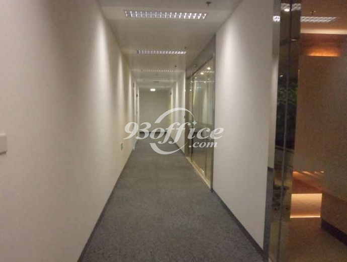 陆家嘴投资大厦商务楼出租-写字楼走道