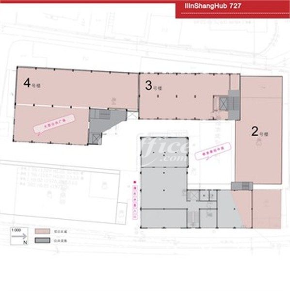 延安西路上海映巷创意工场创意园区出租-平面图