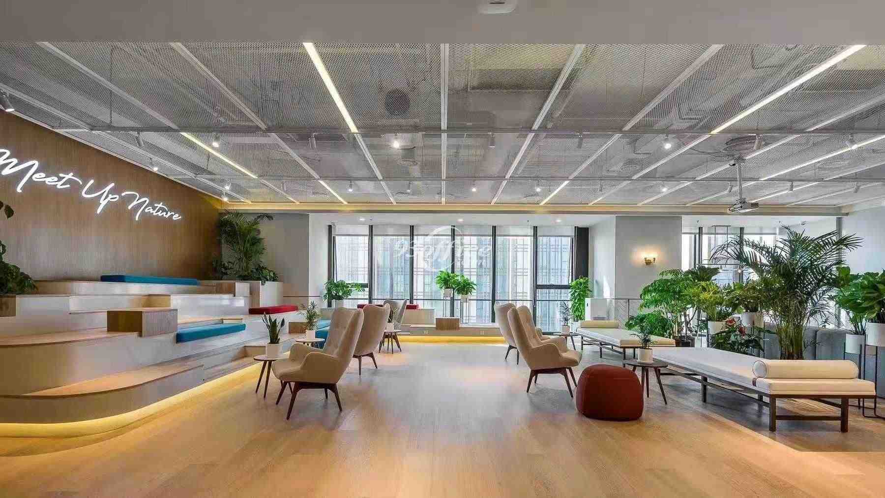 环球港共享办公空间租赁-公共走道