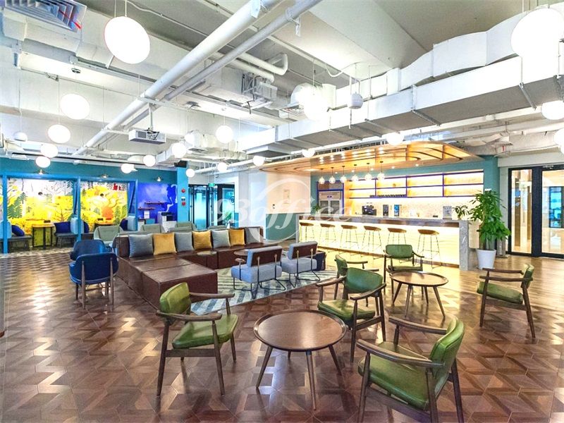 黄浦区海洋大厦联合办公空间出租-休闲区