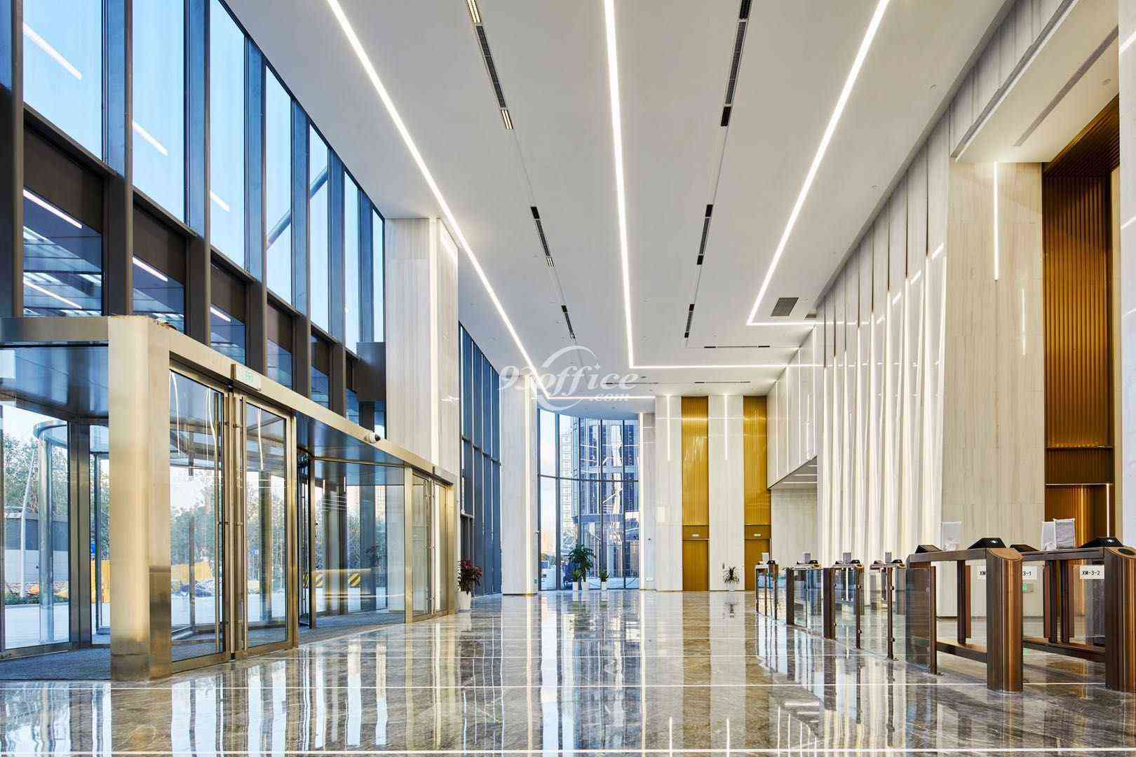 博荟广场写字楼租金-办公楼大堂
