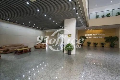 金虹桥商务广场写字楼租金-办公楼大堂