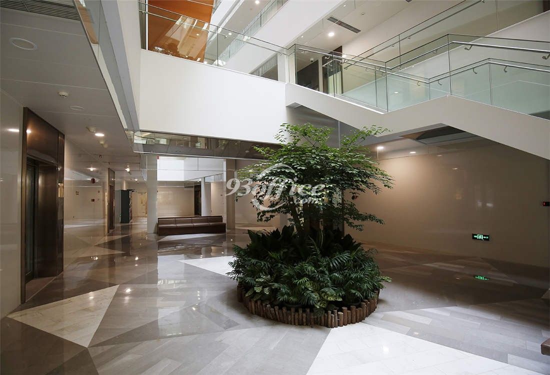 万科时一区写字楼租金-办公楼大堂