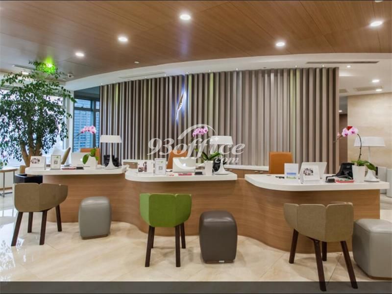 力宝广场服务式办公室出租-前台