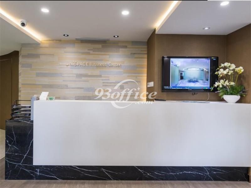 建发大厦服务式办公室出租-前台