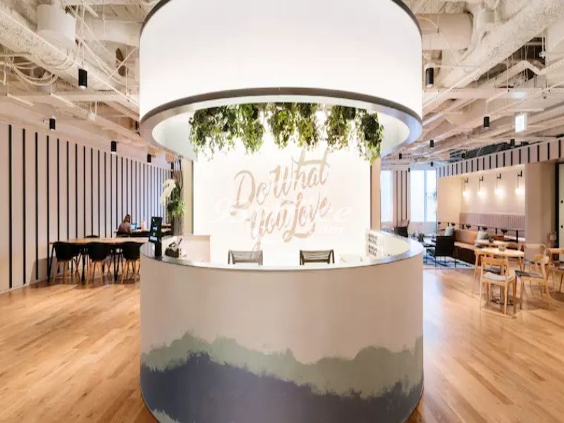 招商局广场共享办公出租-前台