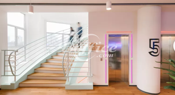 新疆路共享办公空间租赁-公共走道