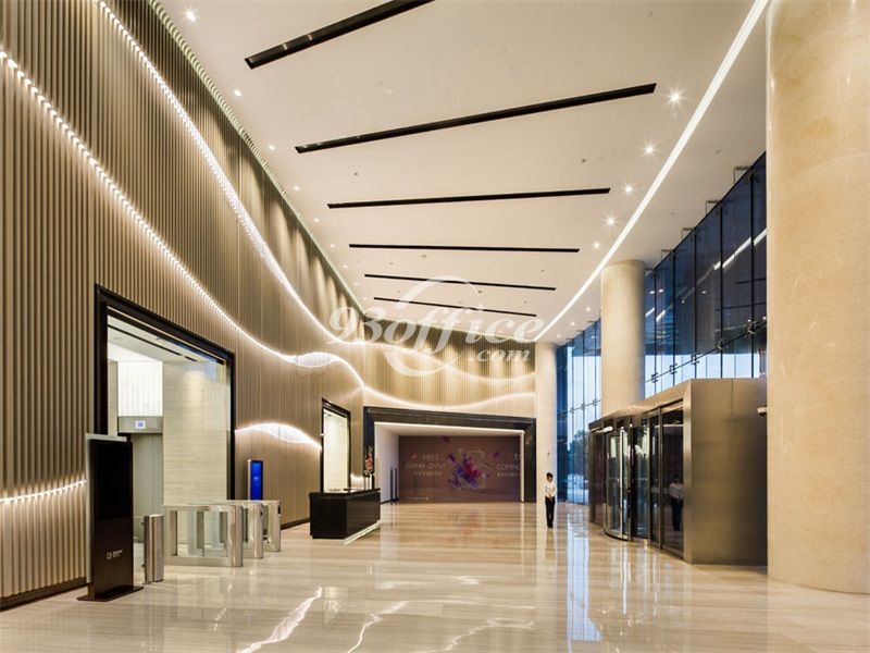 平安滨江金融中心联合办公室租金-大堂