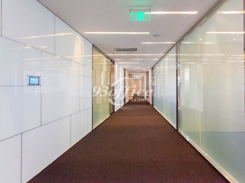 浦东环球金融中心共享办公空间租赁-公共走道