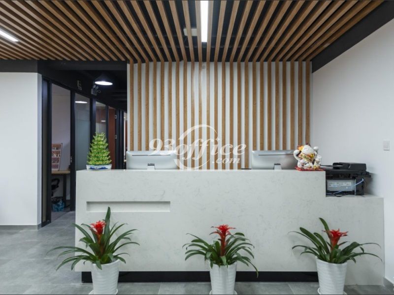 普联大厦服务式办公室出租-前台