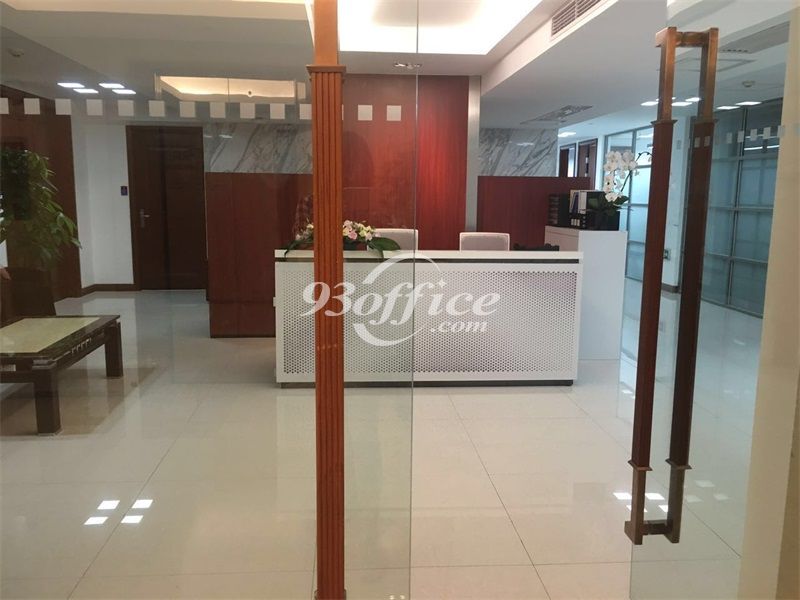 嘉汇广场服务式办公室出租-前台