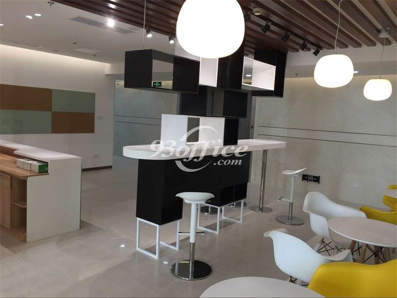 汇阳广场服务式办公室租金-茶水区