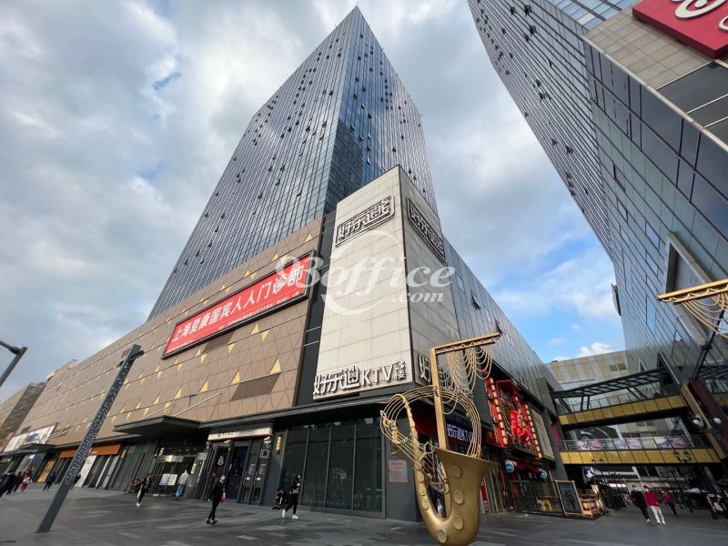 万达广场联合办公出租-外立面