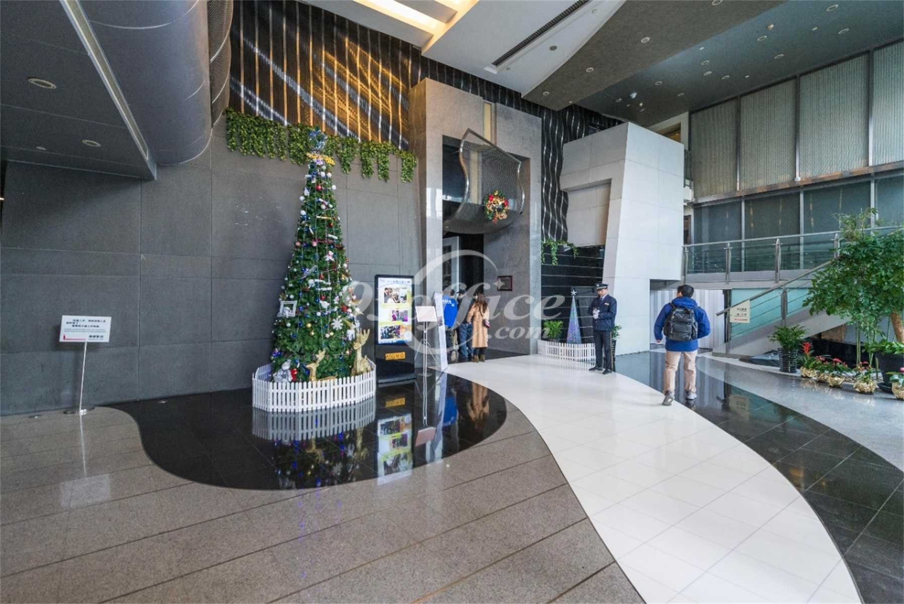 静安中华大厦写字楼租金-办公楼大堂